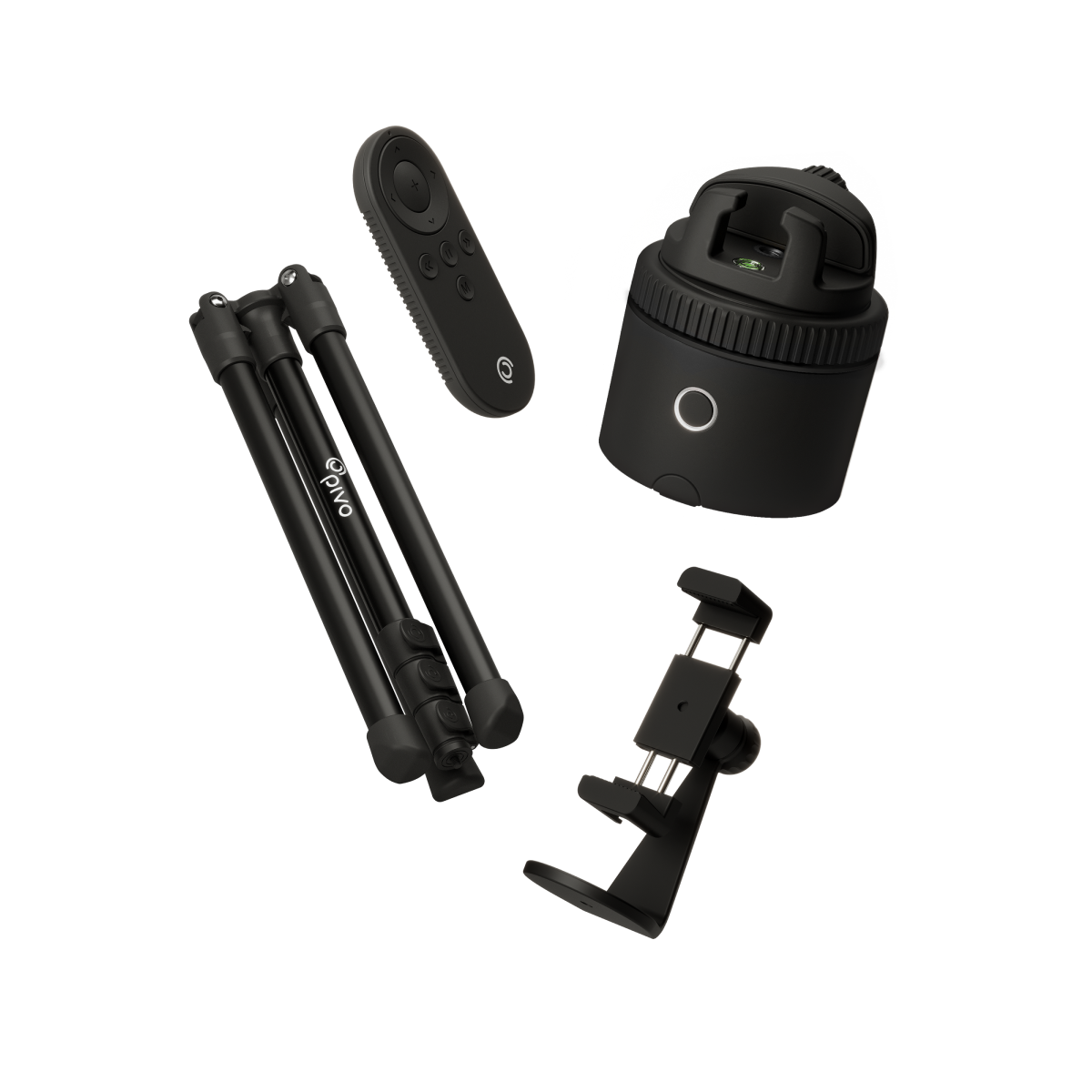 Pivo Pro smartphone camera mount for handsfree auto tracking and virtual tours.