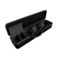 Black hard-shell nylon Travel Case Classic with padded compartments and zipper closure