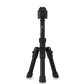 Lightweight aluminum 14-inch tripod mini with universal mount, 360° rotation, compact and durable design for smartphones and cameras.